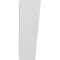 Ekena Millwork 5-in. W x 12-in. D x 16-in. H Traditional Architectural Grade PVC Knee Brace BRCP05X12X16TRA - alternate 3